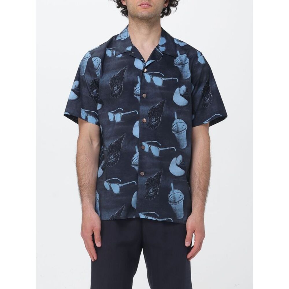 Paul Smith Shirt Men Blue